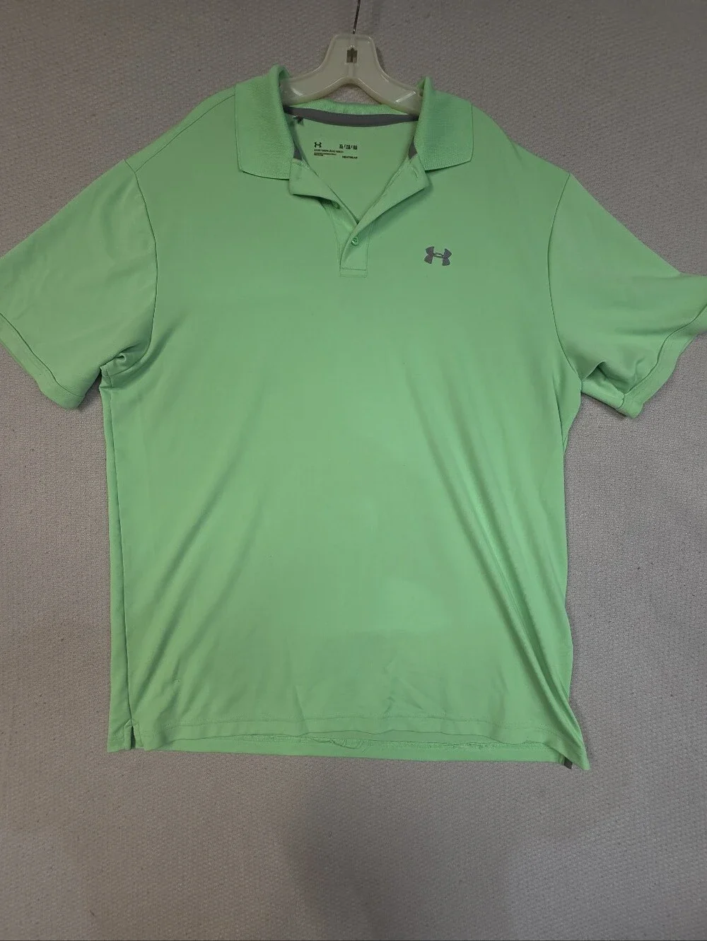 Under Armour Men’s Neon Green Performance Polo